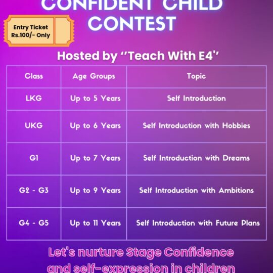 Interstate Most Confident Child - Entry Ticket